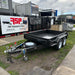 8x5 Tandem Axle Box Trailer (Low Sides)