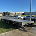 8.4m x 2.4m (27.5' x 8') Flat Top Tri-Axle Trailer 4500 kg gvm