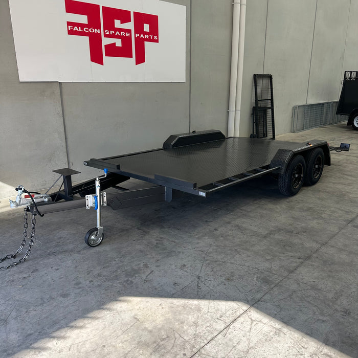 16'x6.6" Beaver Tail Car Trailer
