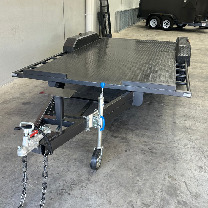 16'x6.6" Beaver Tail Car Trailer