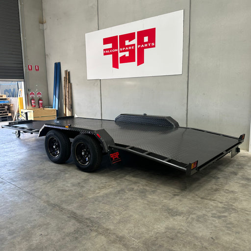 16'x6.6" Beaver Tail Car Trailer