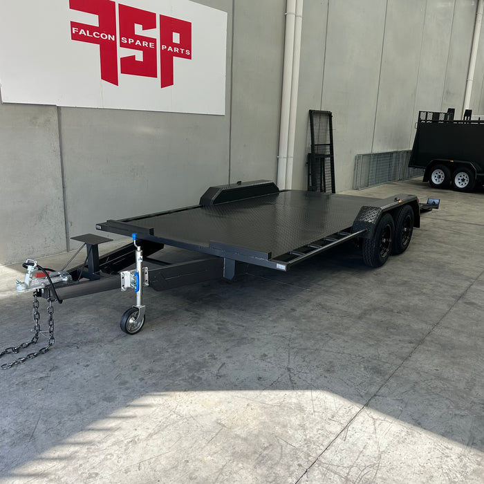 16'x6.6" Beaver Tail Car Trailer
