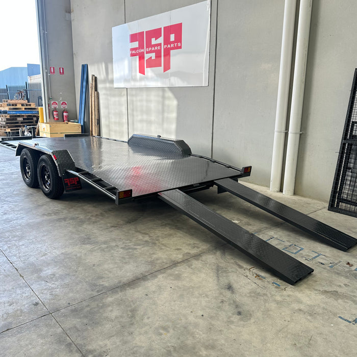 16'x6.6" Beaver Tail Car Trailer