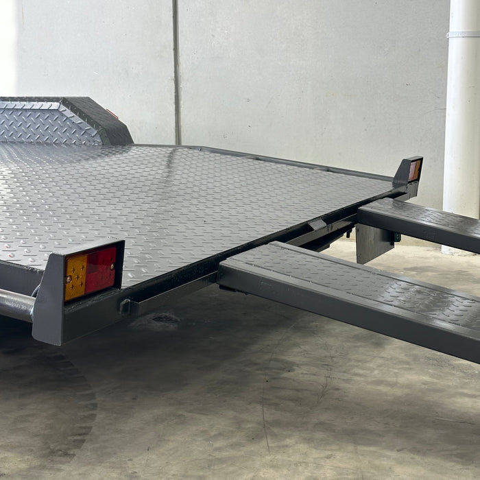 16'x6.6" Beaver Tail Car Trailer