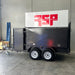 8x5 Lawn Mower Trailer with Mesh Ramps