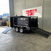 8x5 Lawn Mower Trailer with Mesh Ramps