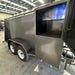 8x5 Lawn Mower Trailer with Mesh Ramps