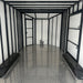 17'x6'6" - 7' high Tandem Enclosed Car Carrier