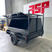 7x5 Tradesman Trailer 2 pc Design with drop down legs