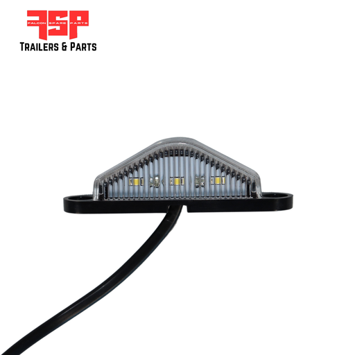 LED Number Plate Light 90x18mm Multivolt (CTA - 060379) - FSP Trailers and Parts