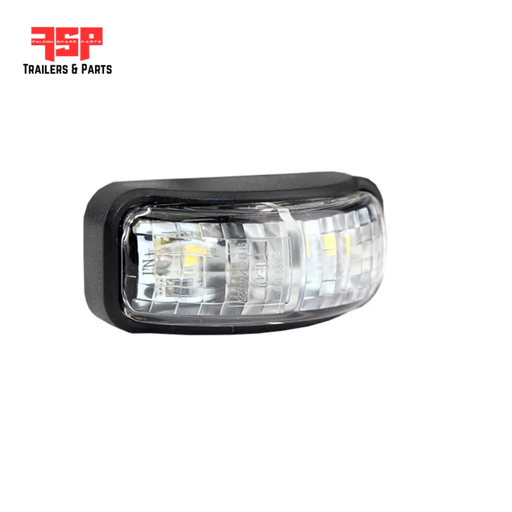 LED Side Marker Lamp White 54x24x31mm Multivolt