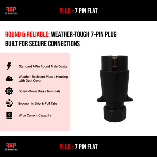 Plug - 7 Pin Round