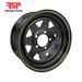 14x6" HQ Black Sunraysia Rim - FSP Trailers and Parts
