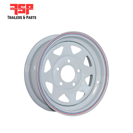 13x4.5" Ford White Sunraysia Rim