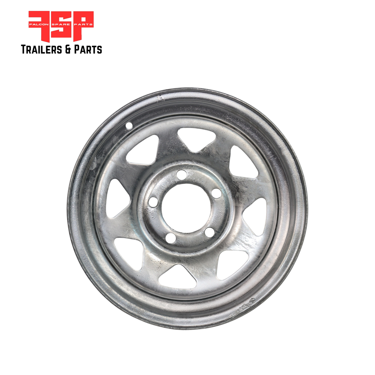 14 x 6 Inch Ford Galvanised Rim — FSP Trailers and Parts