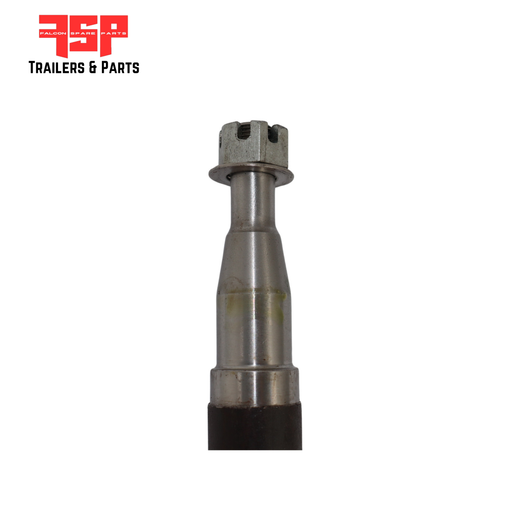 39mm Round Solid Axles - Galvanised - FSP Trailers and Parts