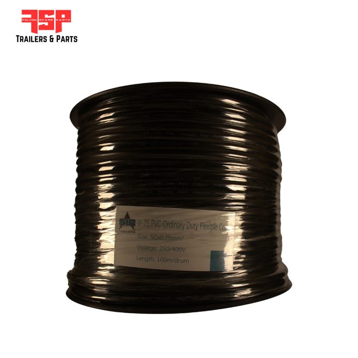 Wire 5 Core 100m Long 9/0.29 - FSP Trailers and Parts