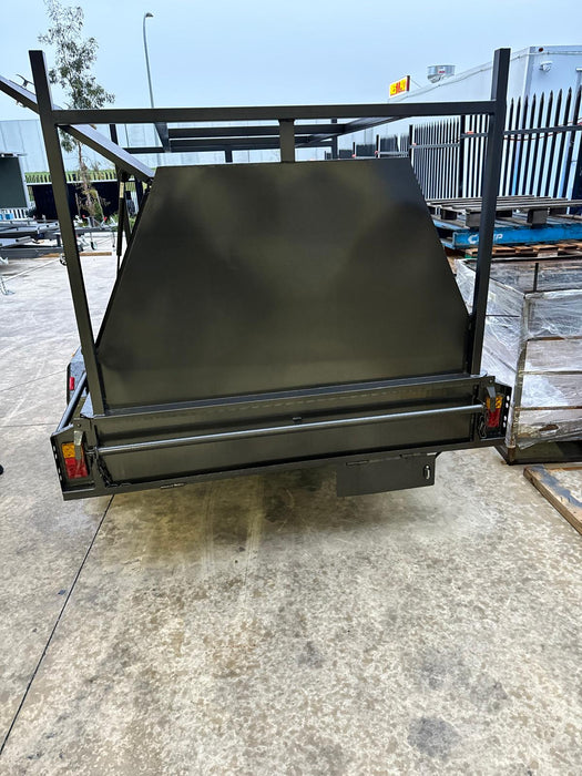 7x5 Tradesman Trailer Single Axle, 2 Pc Design, Side Doors, 750 KG
